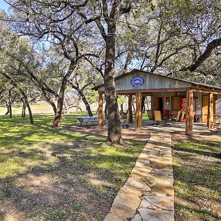 Riverfront Blanco Home With Shaded Porch And Hot Tub Exterior photo